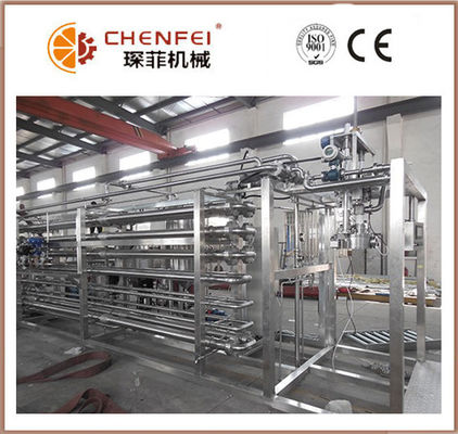 Cina 6T / Hari Jus Paste Jam Tabung Dalam Mesin Sterilisasi Tabung Bahan 304 Stainless Steel pemasok